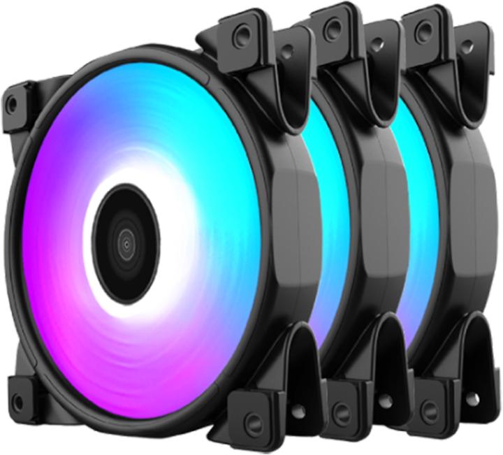 Image du produit Pccooler Halo RGB 3 en 1 (120 mm, 3 x)