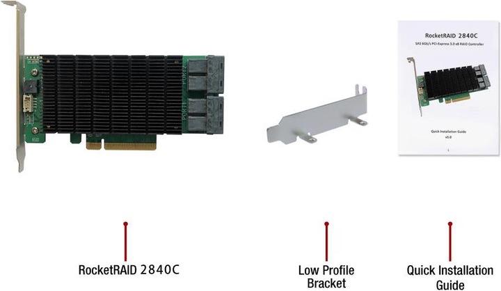 Produktbild HighPoint RAID-Controller RocketRAID 2840C