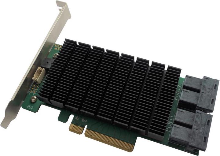 Actual product image HighPoint RAID controller RocketRAID 3740C PCI-Ex8v3, without cable