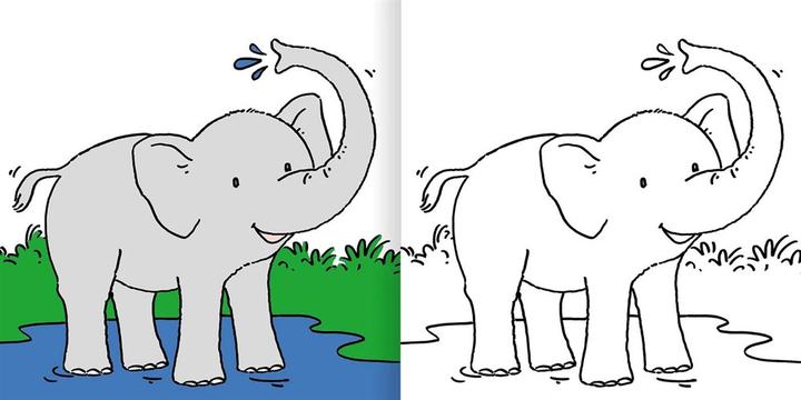 Actual product image Mein erstes dickes Malbuch