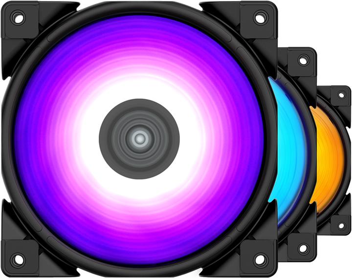 Image du produit Pccooler Halo RGB 3 en 1 (120 mm, 3 x)