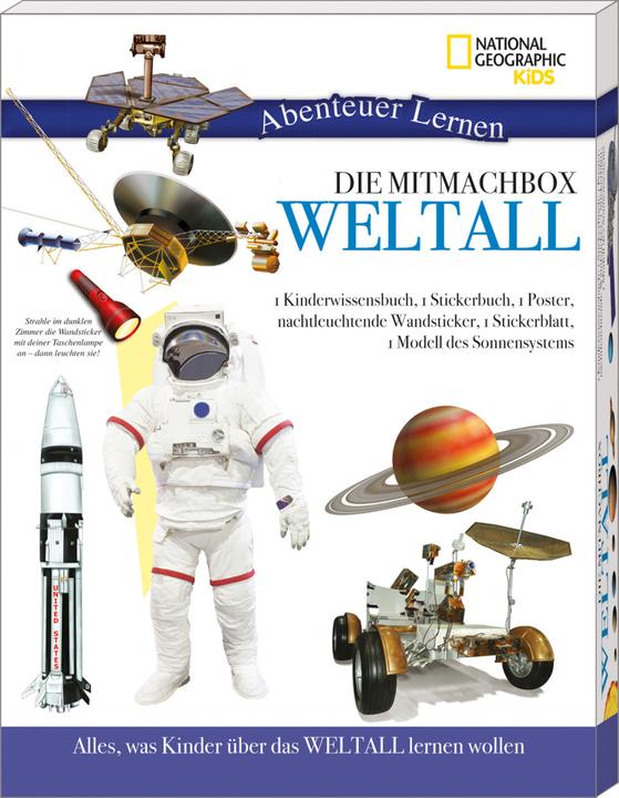 National Geographic Abenteuer Lernen: Die Mitmachbox Weltall (Deutsch, Hardcover)