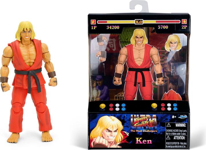 Image du produit Jada Street Fighter II Ken 6" Figure