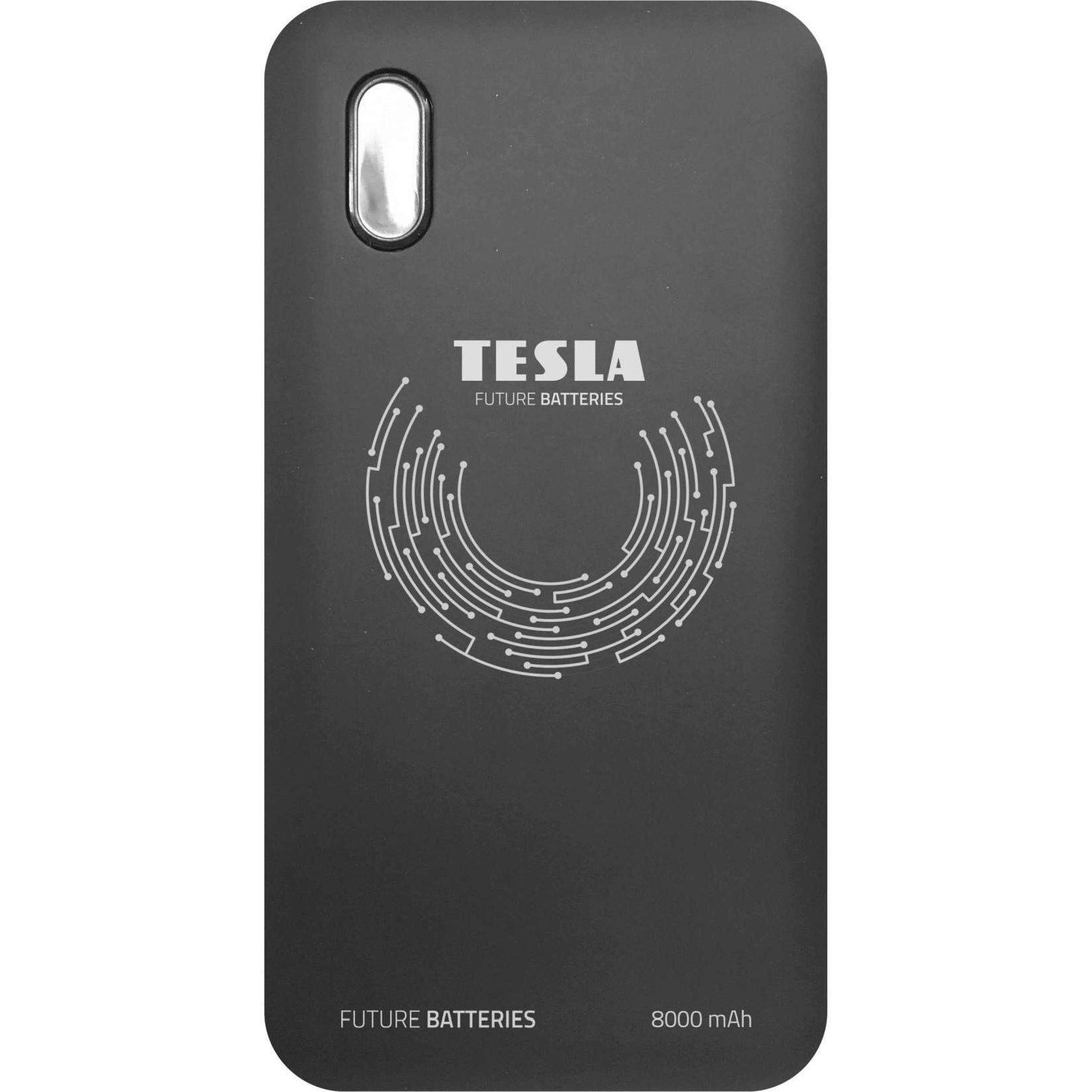 Tesla Qi 10 White Power Bank, Powerbank, Nero