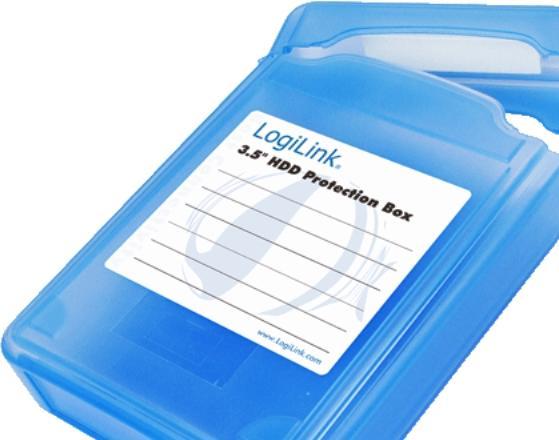 Immagine prodotto LogiLink Scatola HDD per dischi rigidi da 3,5", blu
