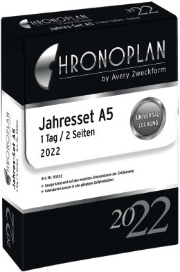 Produktbild Chronoplan Jahres-Set (A5, Deutsch)