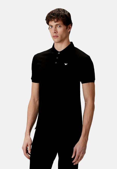 Image du produit Emporio Armani Poloshirt Kurzarmshirt mit Polokragen (L)