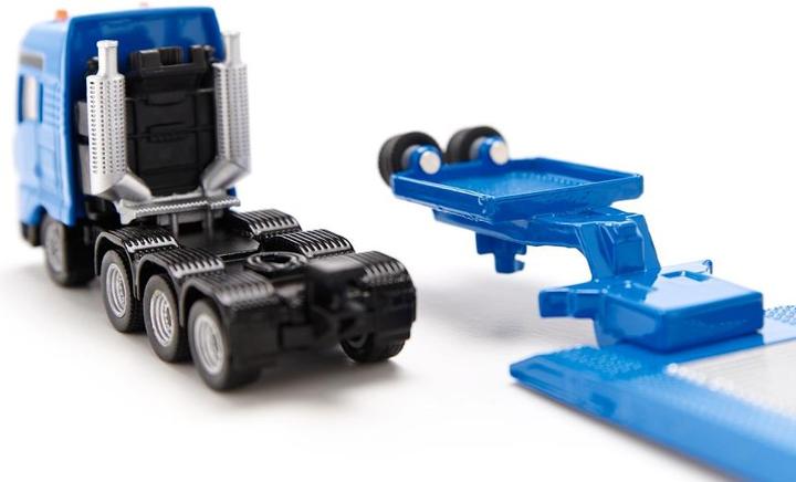 Produktbild Siku Schwertransporter mit Tiefbettauflieger