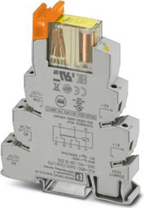 Produktbild Phoenix Contact PLC-RSC- 24DC/2X21/FG Relaisbaustein Nennspannung: 24 V/DC Schaltstrom (max.): 6 A 2 Wechsler 1 St.
