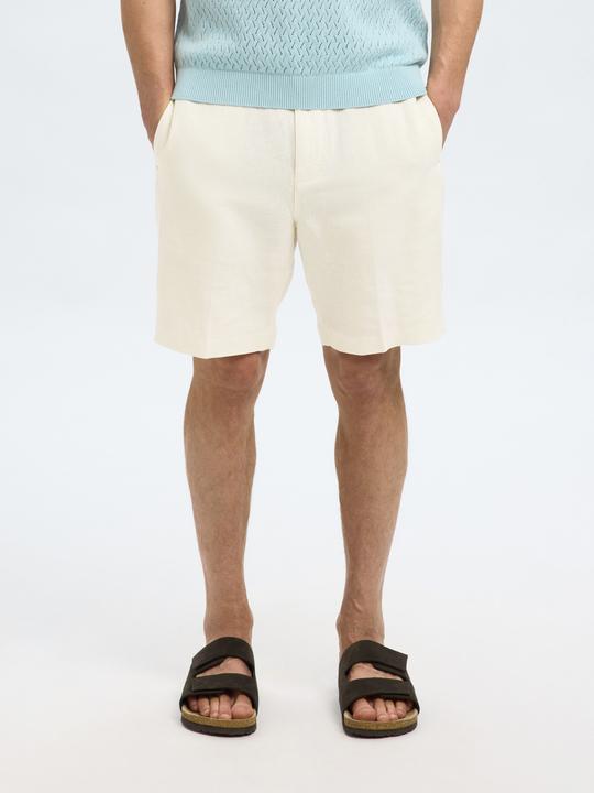 Produktbild Selected Homme Regular Fit Shorts aus Leinengemisch (S)