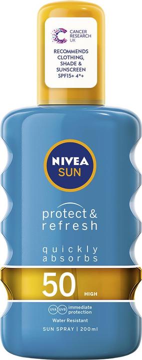 NIVEA Sun Protect & Dry Touch (Sun spray, SPF 50, 200 ml, 500 g)