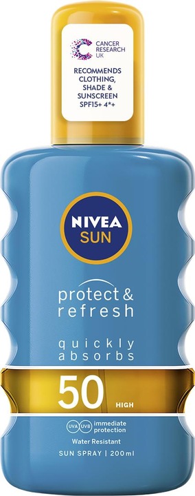 NIVEA Sun Protect & Dry Touch (Sonnenspray, SPF 50, 200 ml, 500 g)