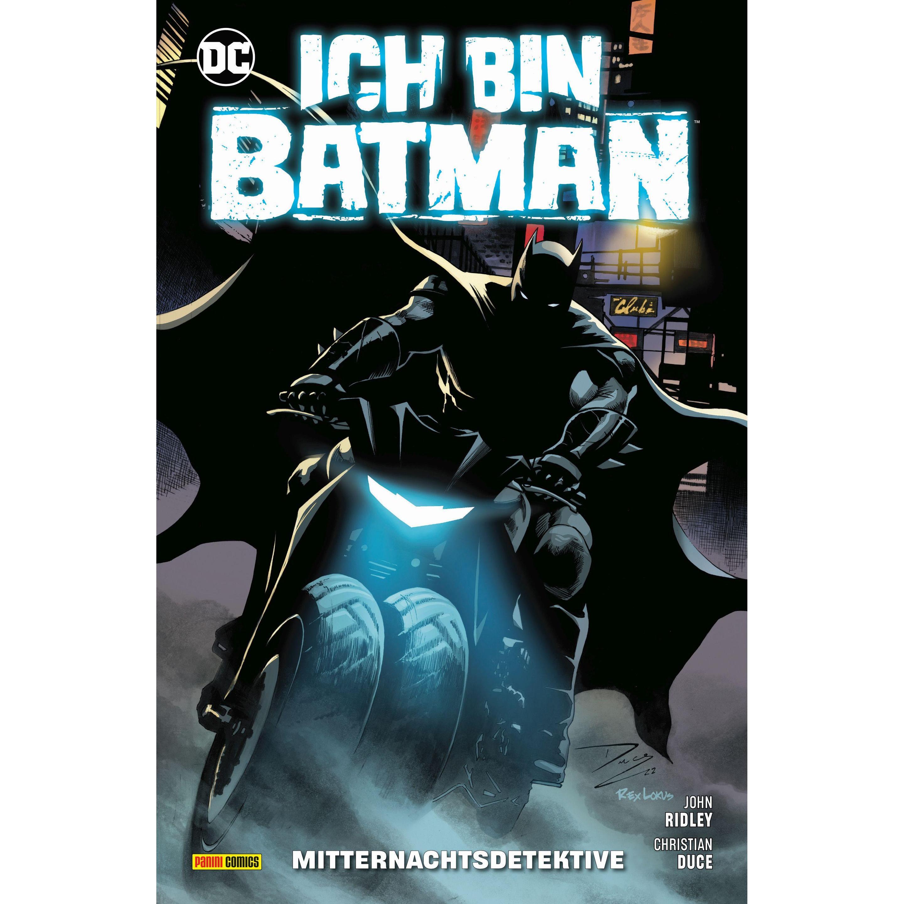 Batman: Ich bin Batman, Belletristik von Christian Duce, Karl Mostert, Christian Heiss, Eduardo Pansica, Julio Ferreira