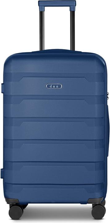 Produktbild D&N South Dakota 4 Rollen Trolley M 66 cm mit Dehnfalte (62 l)