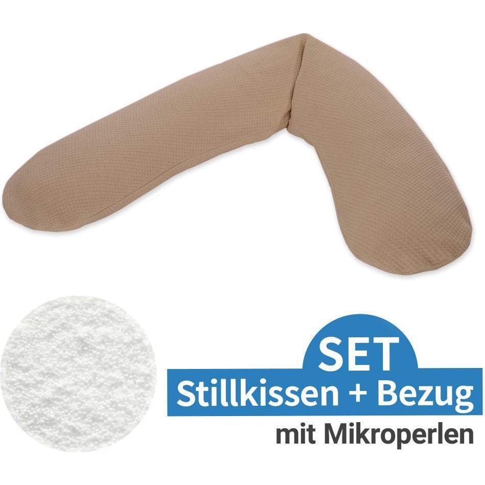 Theraline, Stillkissen, Stillkissen "Das Original" mit Microperlenfüllung inkl. Bezug 190 cm (190 cm)
