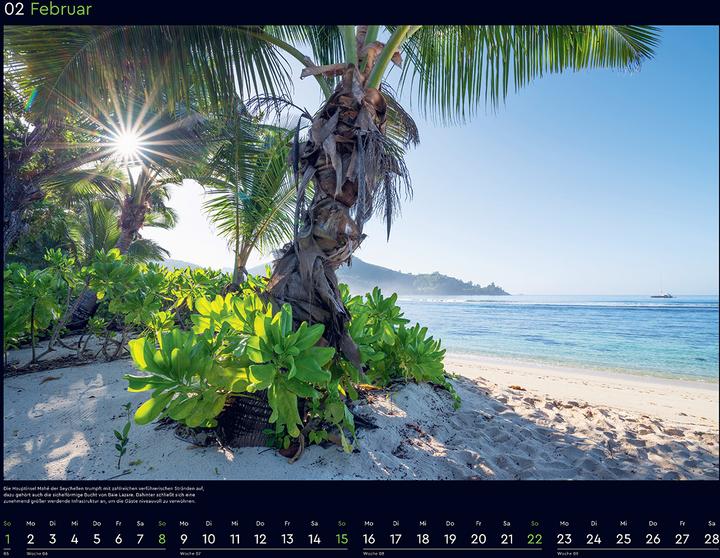 Productafbeelding Trauminseln - Wandkalender 2026 (60 x 45 cm)