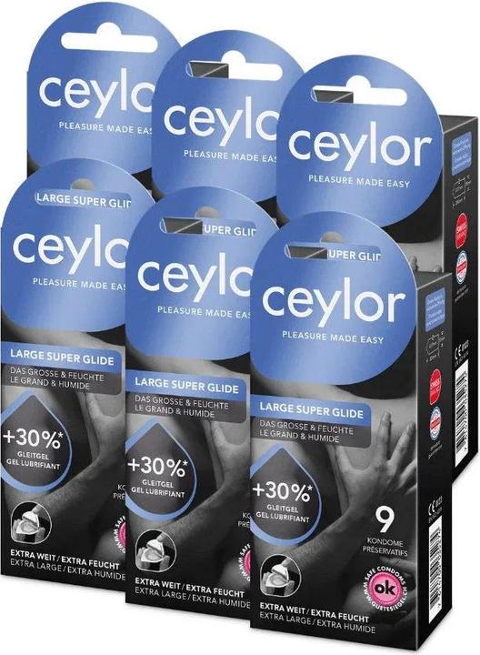Produktbild Ceylor 6er-Pack Large Super Glide (54 Stk.)