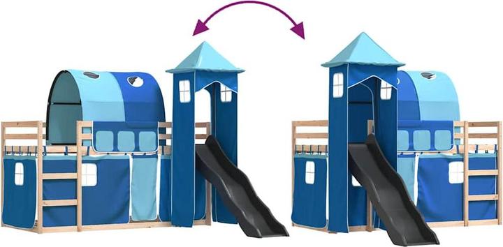 Produktbild vidaXL Etagenbett (90 x 190 cm)