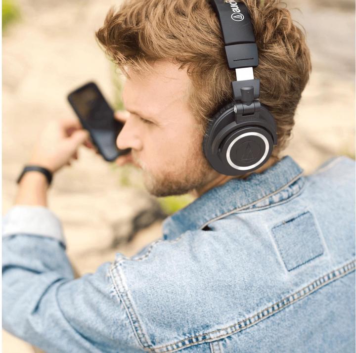 Actual product image Audio-Technica ATH-M50xBT2 (No noise cancelling, 50 h, Cable, Wireless)