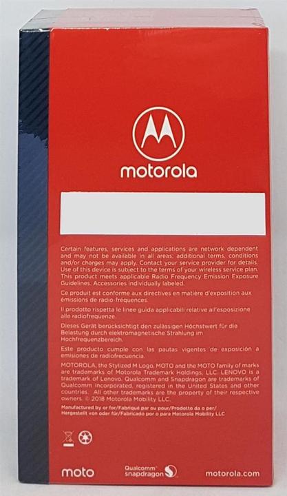 Produktbild Motorola Moto Z3 Play (64 GB, Deep Indigo, 6.01", Hybrid Dual SIM, 4G)