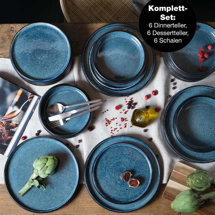 Produktbild Moritz & Moritz Steinzeug Geschirr Set (18 Stück)