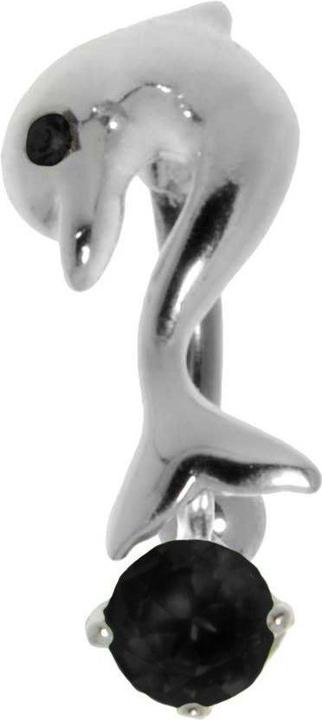 Immagine prodotto Bijouteria Piercing ventre (Zirconia, Argento 925, Acciaio chirurgico 316L)