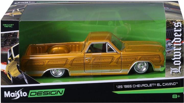 Actual product image Maisto Chevrolet El Camino 1965 Lowrider 1/24