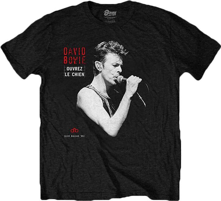 Immagine prodotto David Bowie Maglietta unisex da adulto Dallas '95 Back Print in cotone (M)