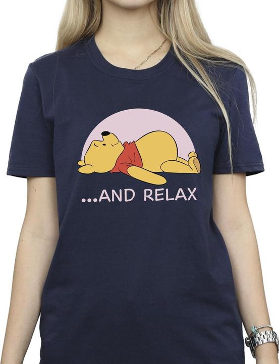 Immagine prodotto Disney Winnie The Pooh Relax Maglietta Ampia Donna (4XL)