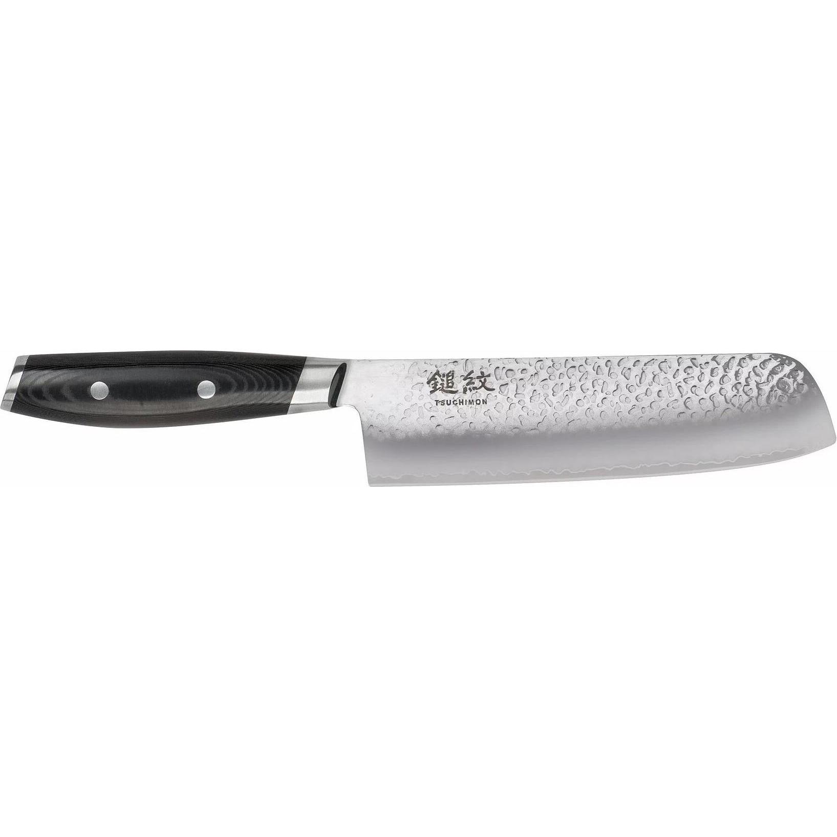 Yaxell TSUCHIMON Nakiri, Küchenmesser, Schwarz