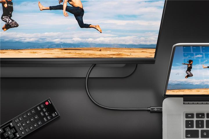 Actual product image Goobay USB C – HDMI (1.80 m, USB Type C, HDMI, 2.0)