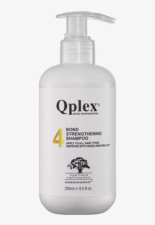 Arganmidas - Qplex No.4 BOND STRENGTHENING SHAMPOO - 250ml (Liquid shampoo, 250 ml)
