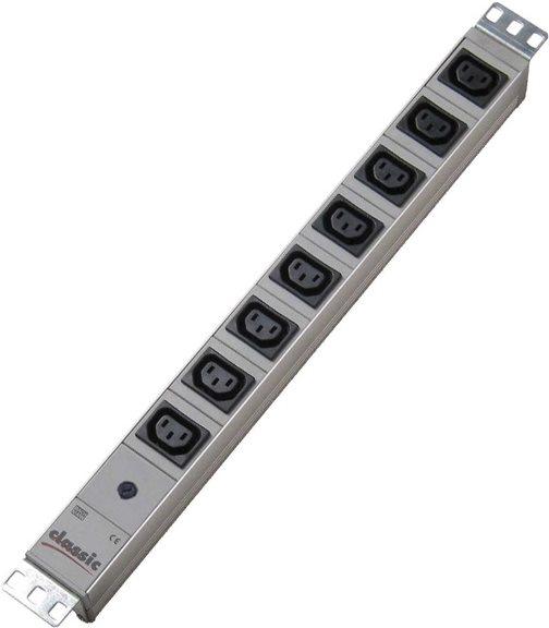 Image du produit Bachmann Bâti de prises 19" 8x IEC320 C13 femelles