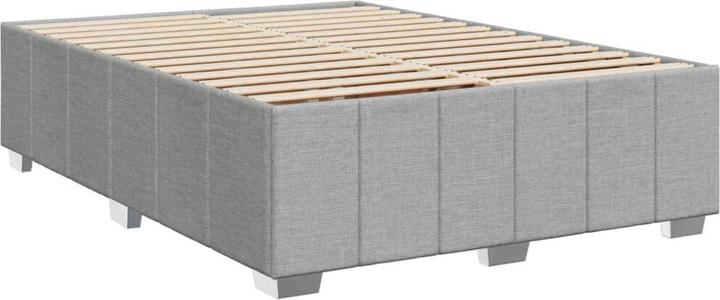 Produktbild vidaXL Bettgestell ohne Matratze Stoff (140 x 190 cm)