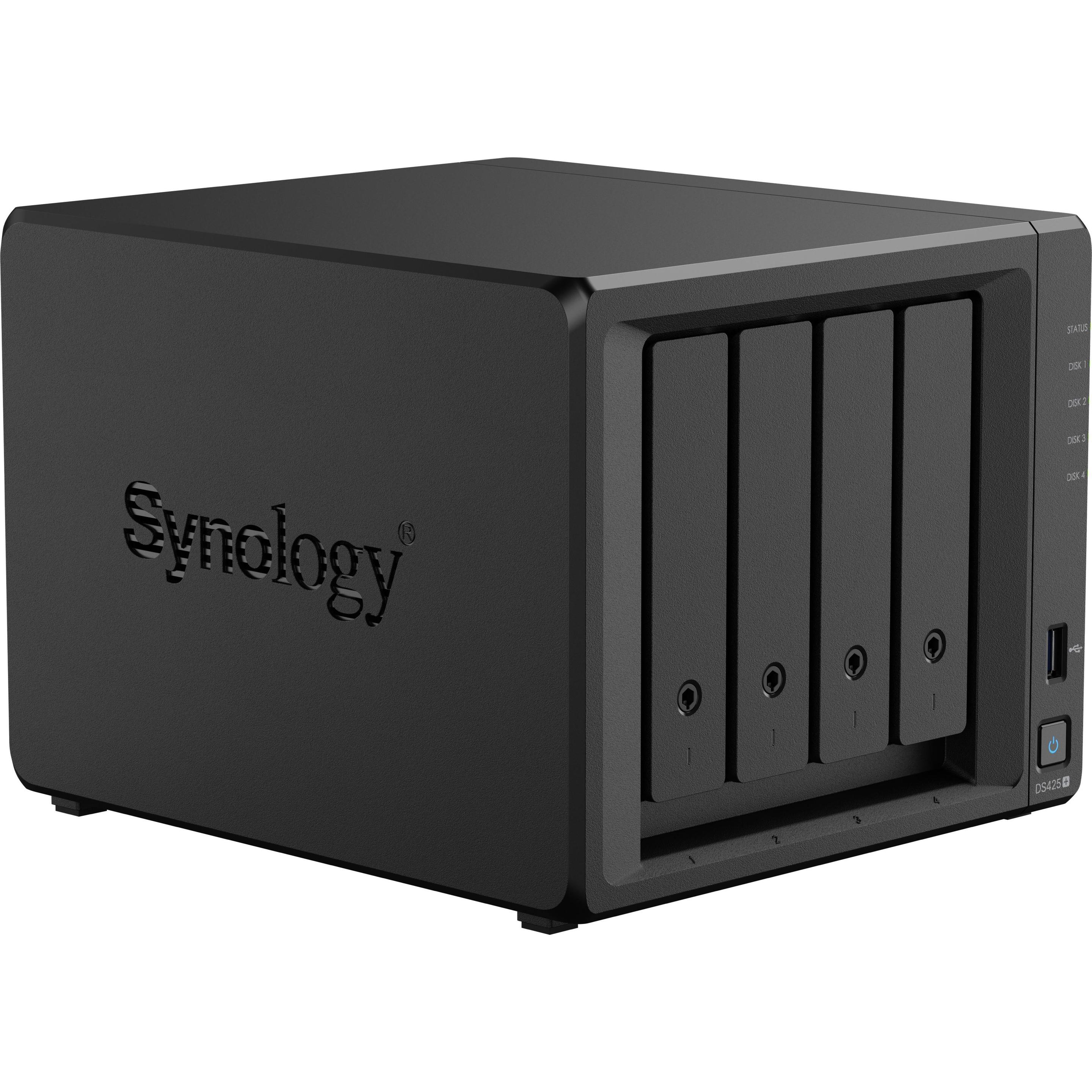 Synology DS425+ (0 TB), NAS, Schwarz