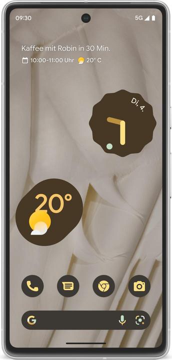 Google Pixel 7 (128 GB, Snow, 6.30", SIM + eSIM, 5G)