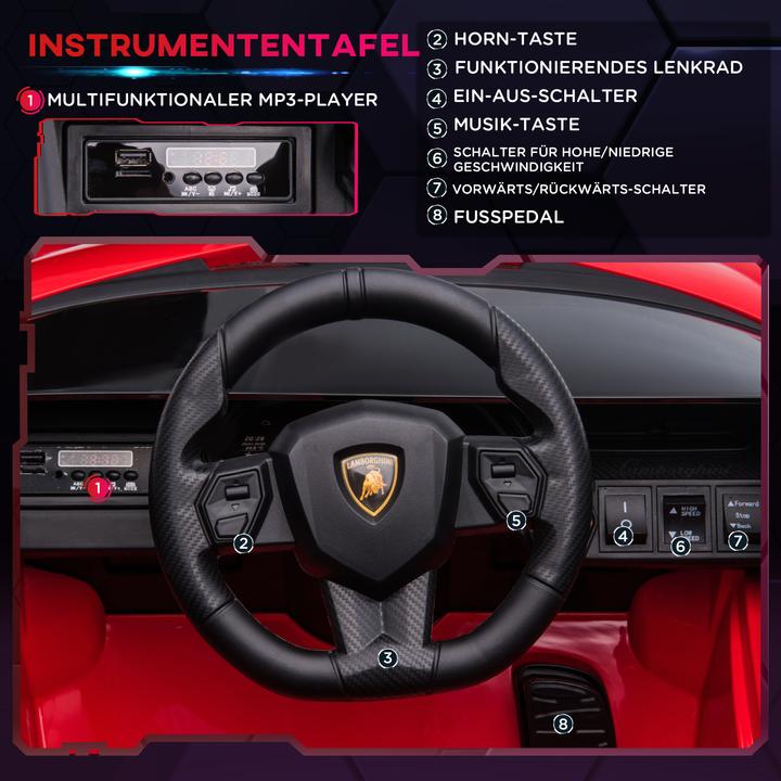 Image du produit Homcom Lamborghini (6 V)