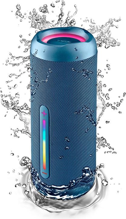 Produktbild NGS Enceinte Nomade Bluetooth Roller Furia 3 (Bleu) (9 h)