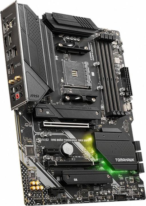 Produktbild MSI Mag B550 Tomahawk Max Wifi (AM4, AMD B550, ATX)