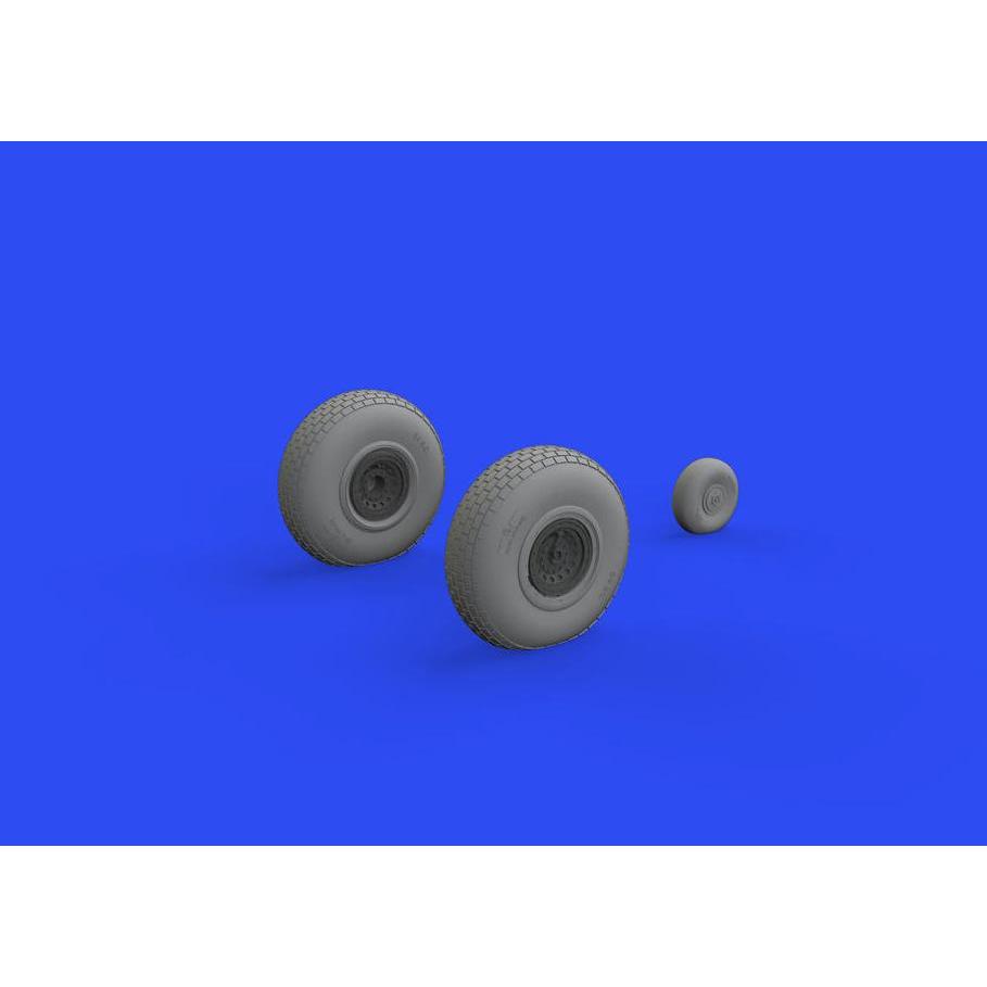Eduard B-17 wheels block tread 1/48 for HKM