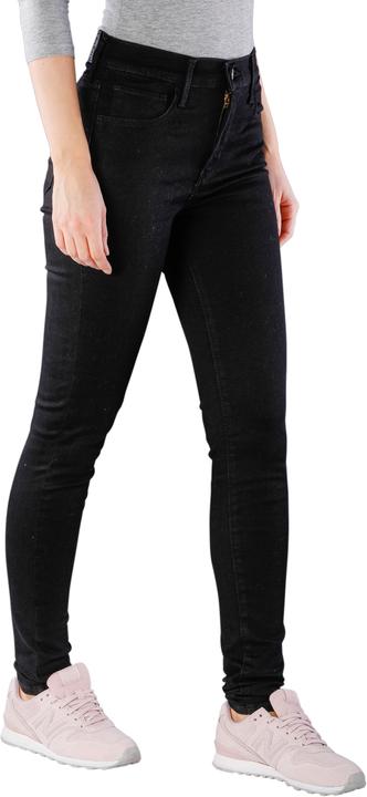 Actual product image Levis 720 Jeans Highrise Superskinny black galaxy (W28/L30)
