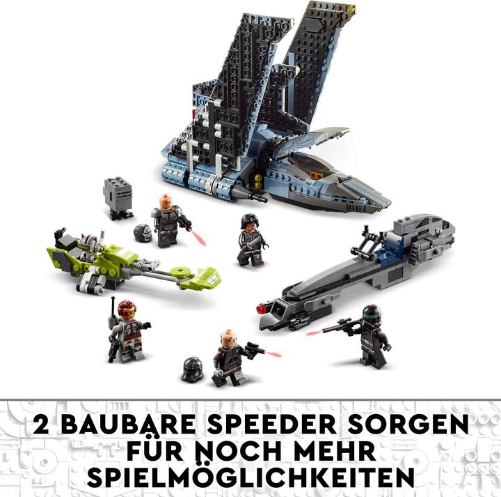 Actual product image LEGO Attack Shuttle from The Bad Batch (75314, LEGO Star Wars)