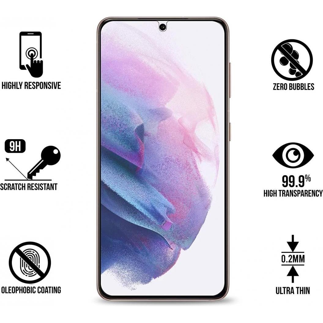 Thumbnail - Screenguard Samsung Galaxy S21+ Panzerglas Schutzfolie Case Friendly Design (Samsung Galaxy S21+), Smartphone Schutzfoli...