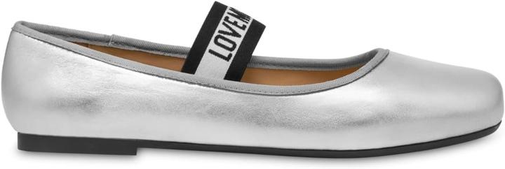 Produktbild Love Moschino Gelaminierte Ballerinas mit scharfen Details (39)