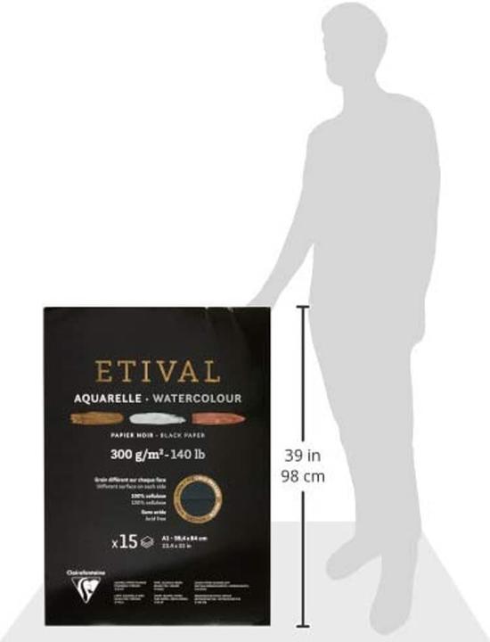 Image du produit Clairefontaine Techniques humides (300 g/m², 1 x)