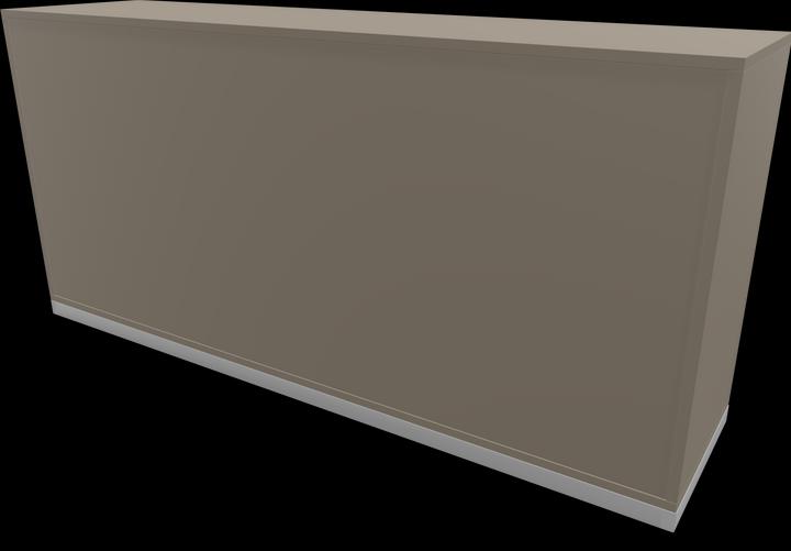 Actual product image Narbutas Choice sliding door cabinet (160 x 40 x 76 cm)