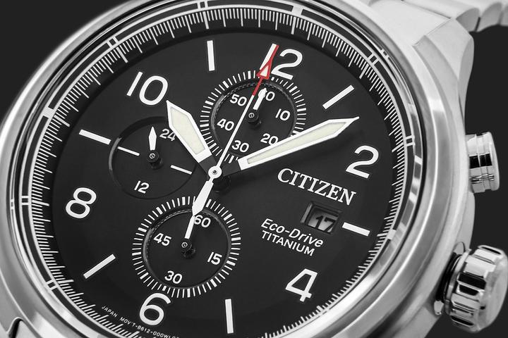 Produktbild Citizen CA0810-88E Eco-Drive Super-Titanium 44mm 10ATM (Chronograph, 44 mm)