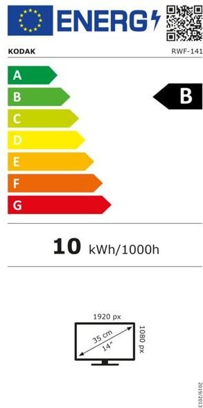 Image du produit Kodak RWF-141 (14.10", 1920 x 1080 pixels)
