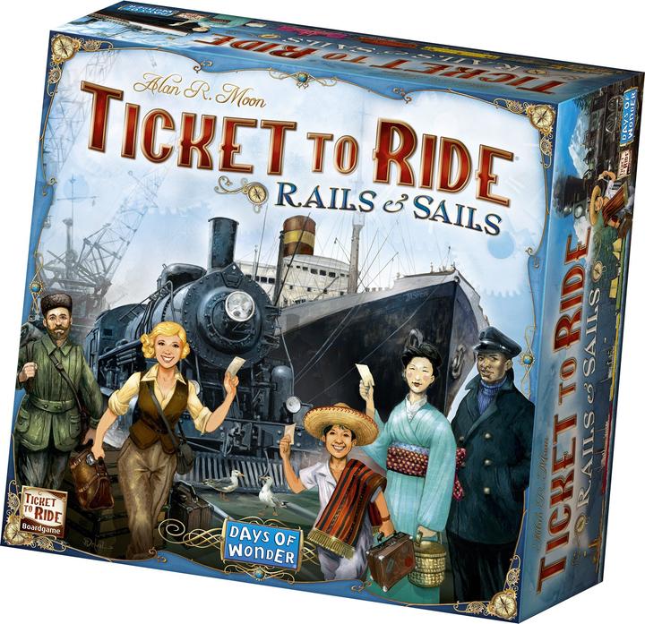 Immagine prodotto Enigma Ticket to Ride - Vele e rotaie (nordico) (Inglese, 2 - 5 Giocatori)