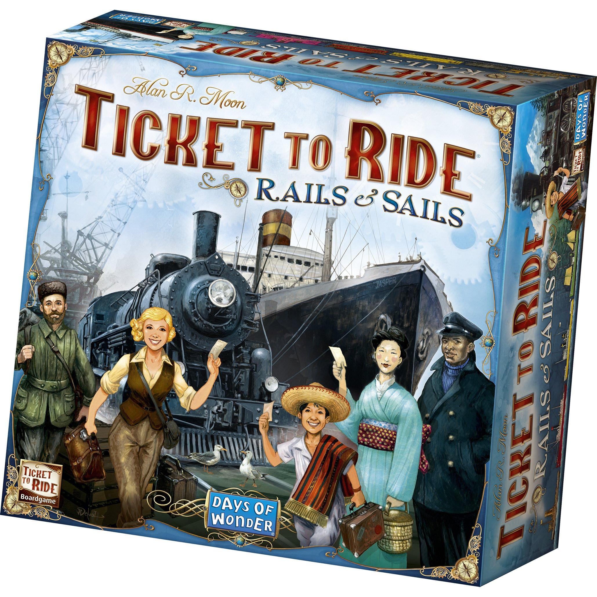 Enigma Ticket to Ride - Vele e rotaie (nordico) (Inglese)